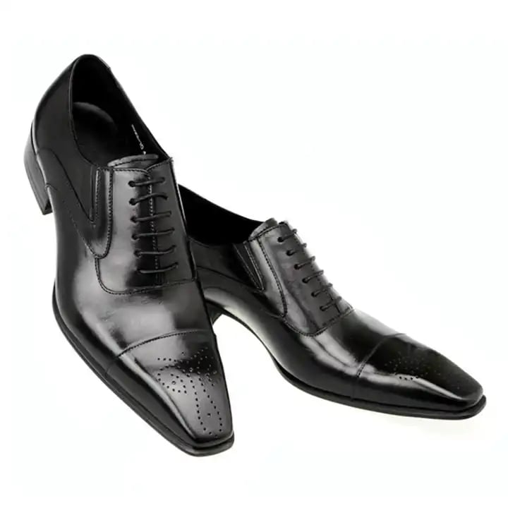 2025 Hot-selling Men's Dress Shoes Leather Luxury Fashion Groom Wedding Shoes Men Style Oxford Formal Shoes