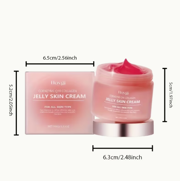 100g Jelly Face Cream Collagen Soft SPA Nourishing Moisturize Face Shrinks Pores Remove Comedones Jelly Essence Korean Skin Care