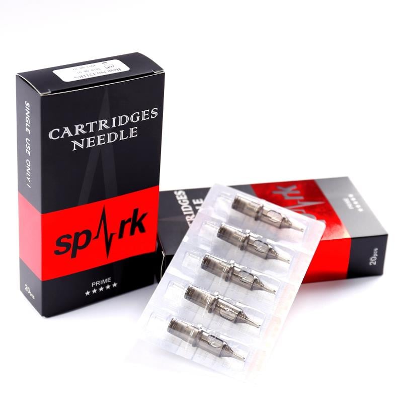 20pcs/box Tattoo machine disposable safety tattoo needle disinfectionRL RS RM M1 Pick Cartridgetattoo eyebrow tattoo