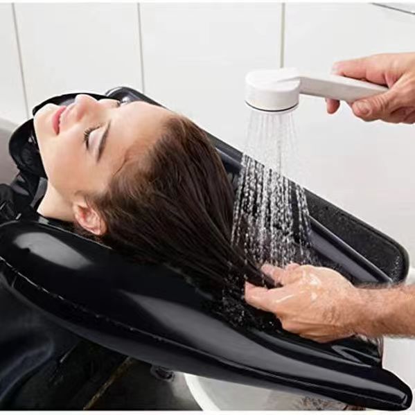 PVC Inflatable Shampoo Basin Quickly Inflate Deflate Hair Washing Basin For Pregnant Women Elderly New Portable Shampoo Pad