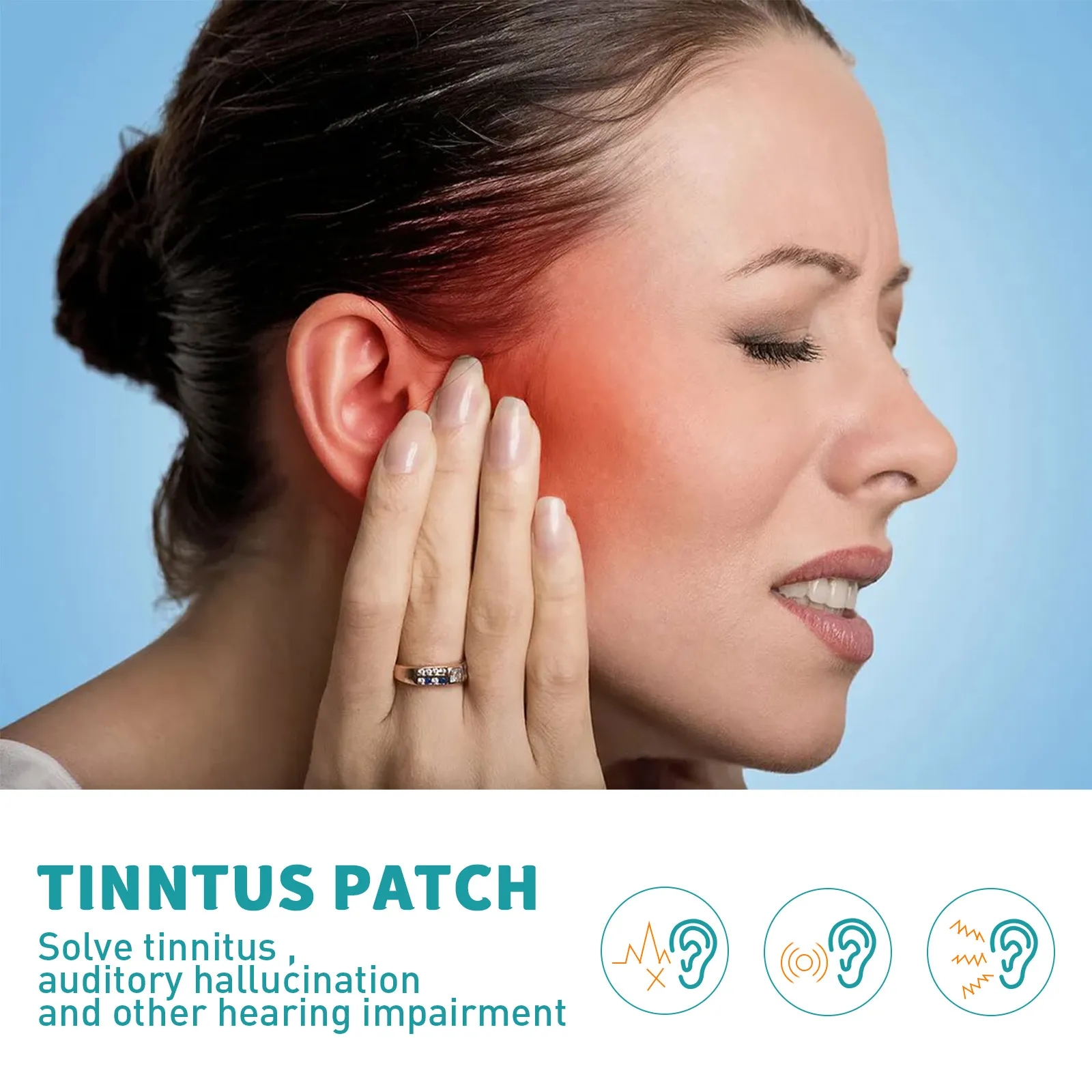 Ear Ringing Relieving Drops Relieve Deafness Tinnitus Itching Earache Health Care Treatment Ear Hard Hearing Tinnitus Oil 10ml
