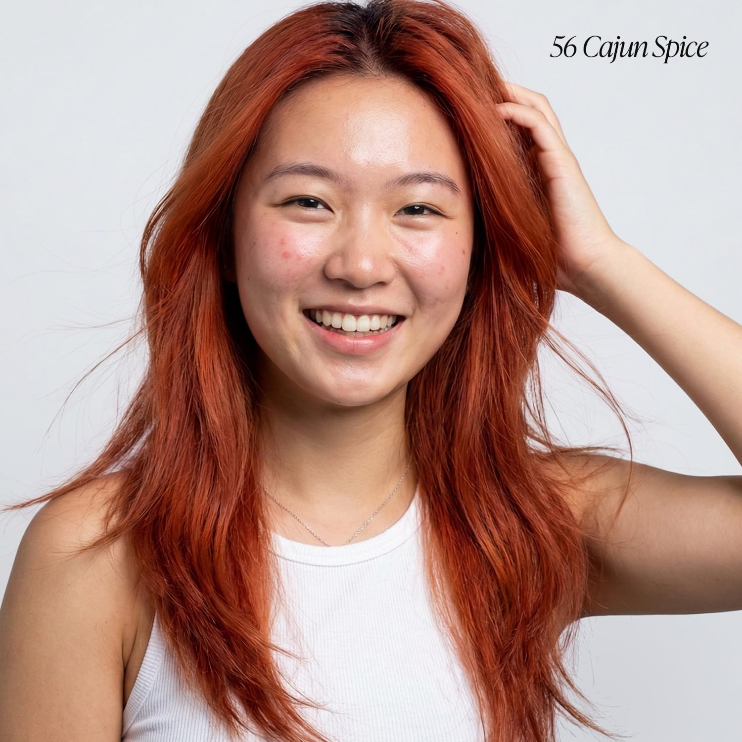 Adore Semi Permanent Hair Color (056 Cajun Spice) | Vegan & Cruelty-Free Brown Hair Dye | No Ammonia, No Peroxide, No Alcohol | 4 Fl Oz