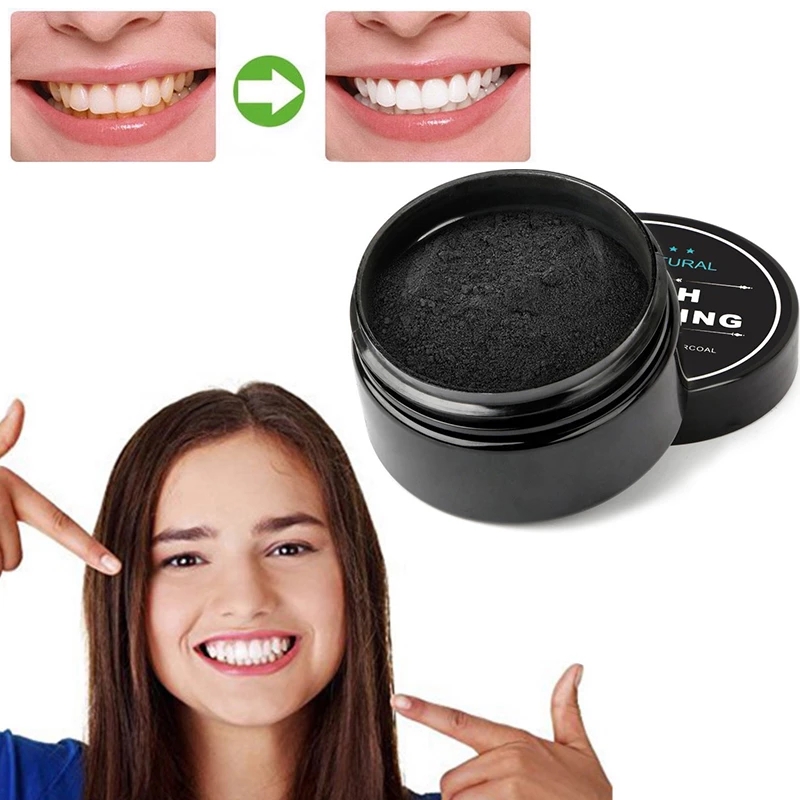 Tooth Powder Professional Oral Hygiene Teeth Whitening Oral Care Charcoal Powder Natural Activated Charcoal TeethWhitener Powder