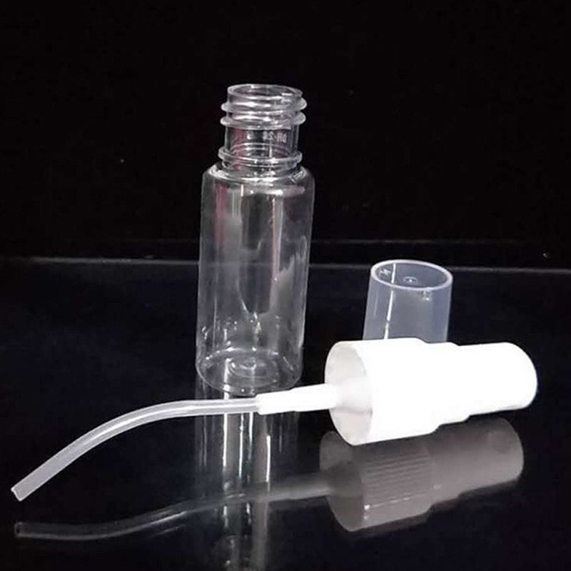 Travel Transparent Refillable Bottles Clear Plastic Perfume Atomizer Small Sprayer Bottle 5/10/20/30/50 /60/80/120/150/200/250ml