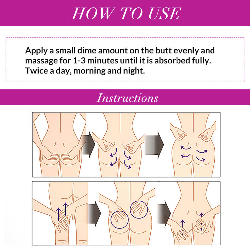 of Butt Lifting Care Cream Honey Peach Butt Lifting Beauty Cream Nourishing Butt Shaping, Tightening, and Slimming Cre