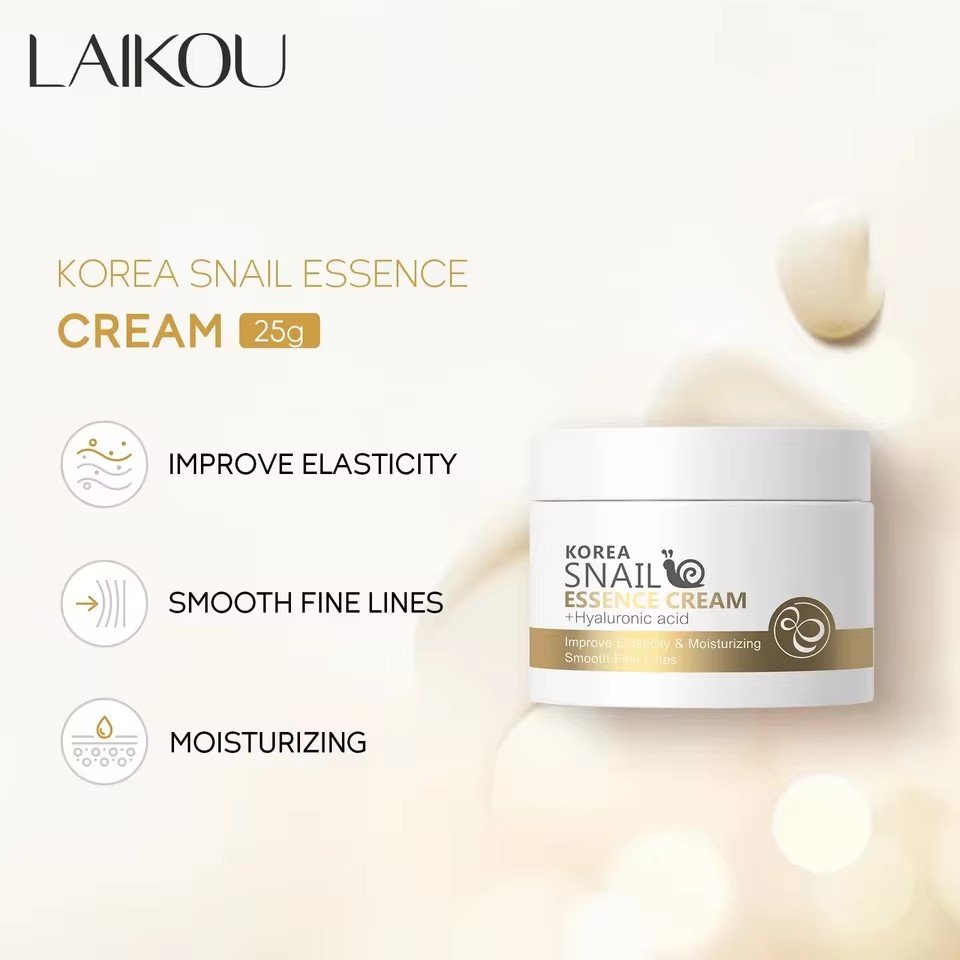 Serum Facial-Cream Skin-Care Whitening Snail Face Cream Collagen Anti-Wrinkle Hyaluronic Acid Moisturizing Anti-aging Nourishing