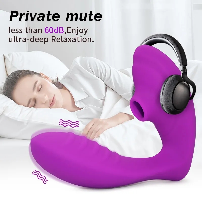 Vagina Sucking Vibrator 10 Speeds Vibrating Sucker Oral Sex Suction Clitoris Stimulator Erotic Sex Toy for Women Sexual Wellness
