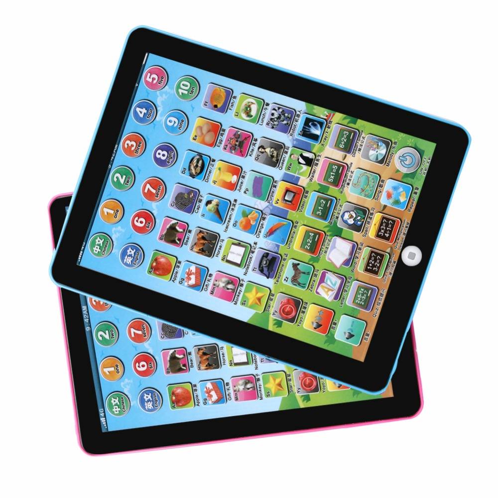 Learning machine tablet touch screen child baby early education English learning story telling music toy
