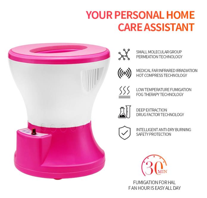 Spa hordak Herb Steam Seat Far Infrared Vaginal Steaming Spa Regimen Steamer Chair for Women Personal Healthy Care