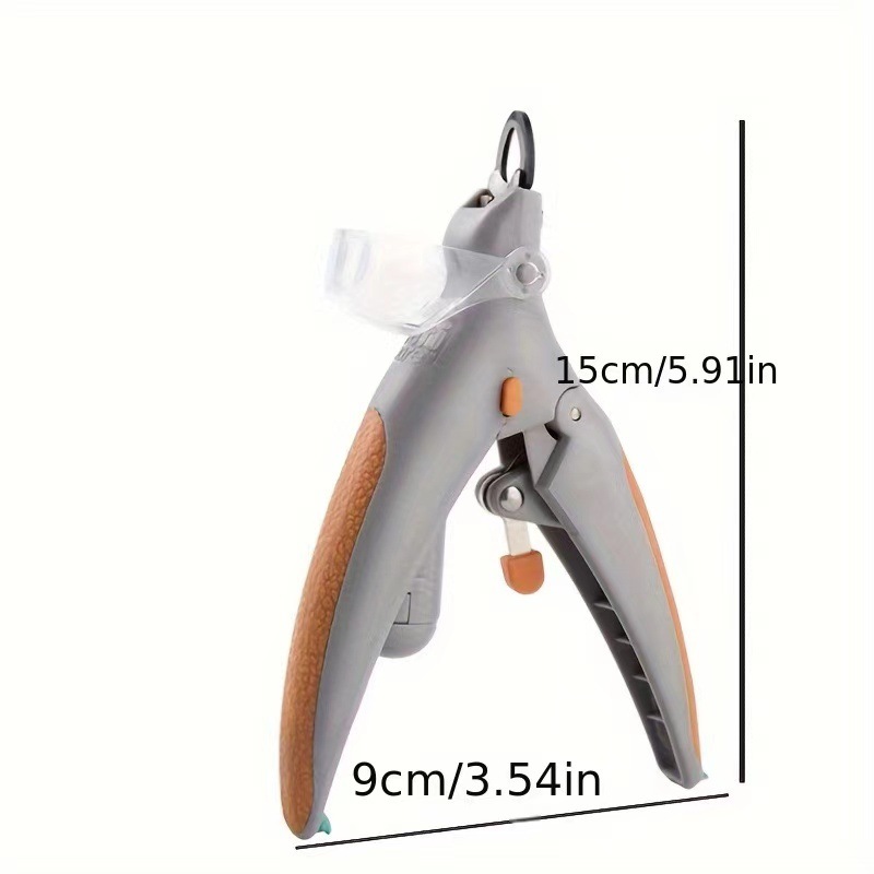 Pet cat and dog nail clippers with LED lights, polishing pet cleaning supplies