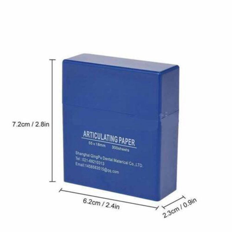 300 Sheets Dental Articulating Paper Dental Lab Products Teeth Care Strips Set