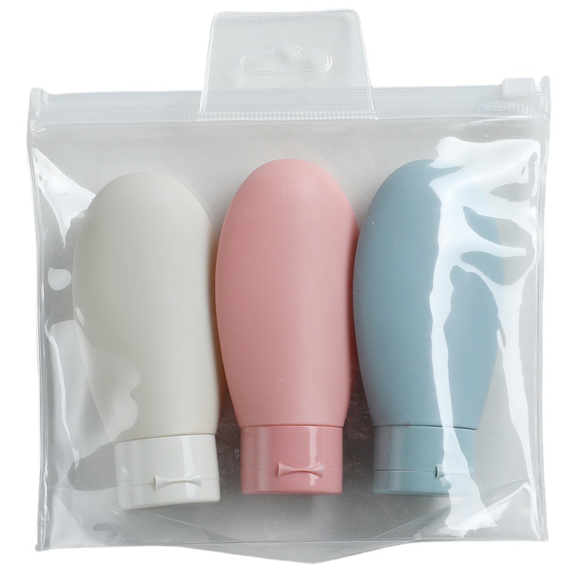 Scandinavian-Inspired 3pcs Refillable Bottle Kit – Sleek Matte Finish, Airline-Compliant, Ultra-Portable