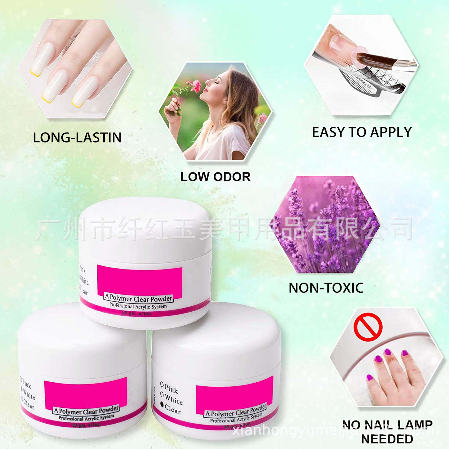 Nail Kit Acrylic Nails Kit Gel And Acrylic Full Set Semi Permanent Nail Kit Nail Acrylic Kit Powder Glitter Full Manicure Set