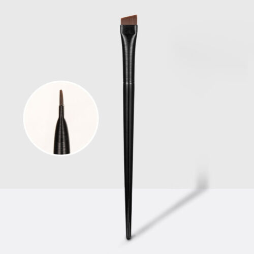 2pcs/set Eyebrow Inclined Flat Angled Brush Eyeliner Eyeshadow Eye Brow Makeup Tool 2023