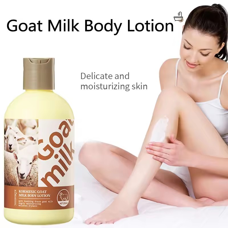 Goat Milk Body Wash Original For Smooth Sensitive Skin, Non-Irritation Mostiurizing PH Balancing Body Cleanser With Herb Complex
