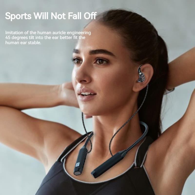 50H Play Time Wireless Headphones 9D Surround Bass ENC Bluetooth Earphones Neckband Earbuds Waterproof Sports Gaming Headsets