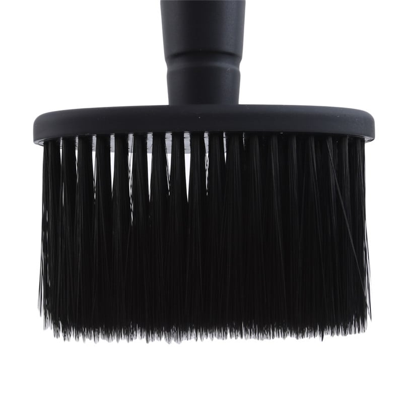 Professional Soft Black Neck Face Brushes Barber Hair Clean Hairbrush Beard Brush Salon Cutting Hairdressing Styling Tool &