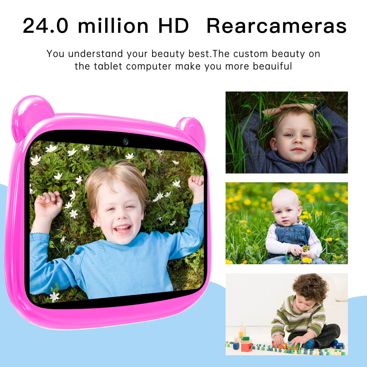 Direct supply 7 inch tablet computer bluetooth dual camera educational game HD screen
