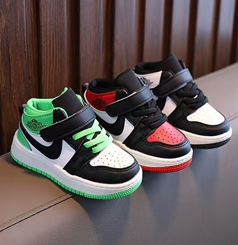 Sport Children Shoes Net Breathable Fashion Kids Boys Shoes non slip Girls Sneakers Toddler HOOK & LOOP Shoes size 22-31