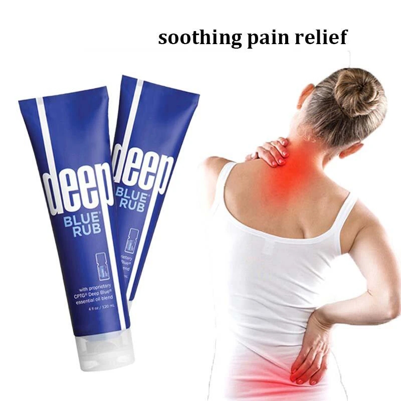 Deep Blue Rub Blend Soothing Cream Pain Relief Cream Skin Care Products for Massage Dropship
