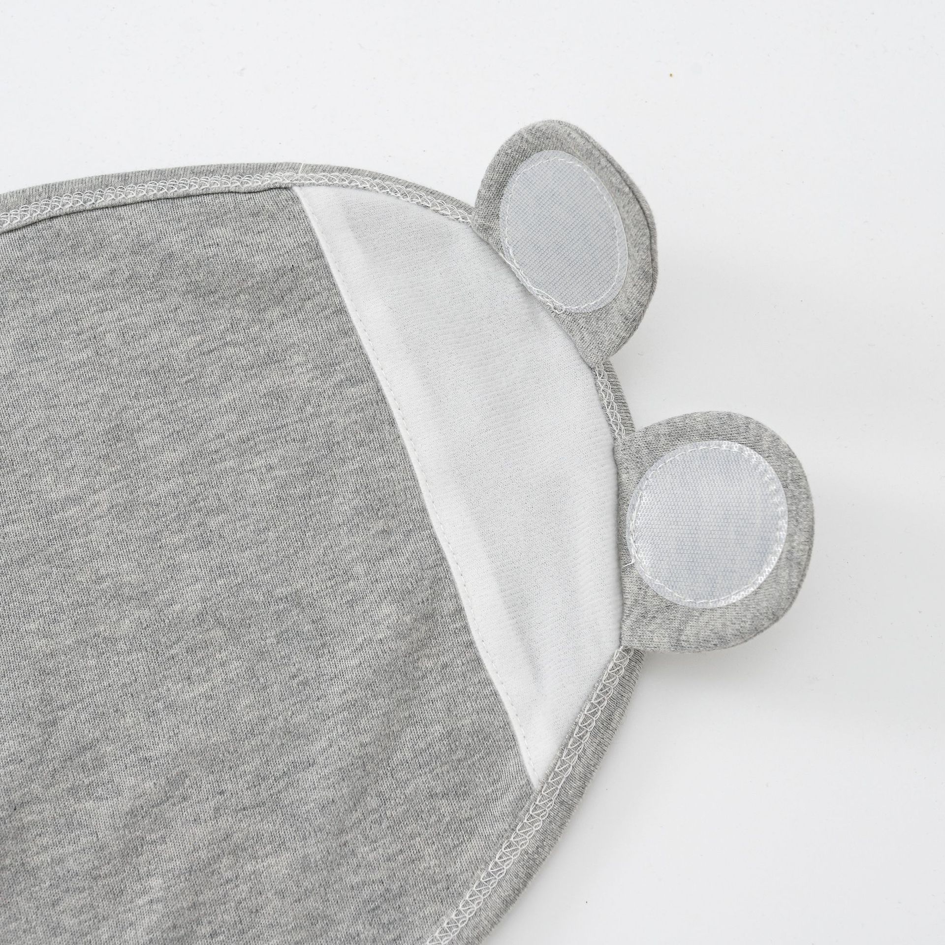 Newborn Essentials: Cotton Baby Swaddle Set with Adjustable Hat - All Seasons 0-12 Months Embroied Name