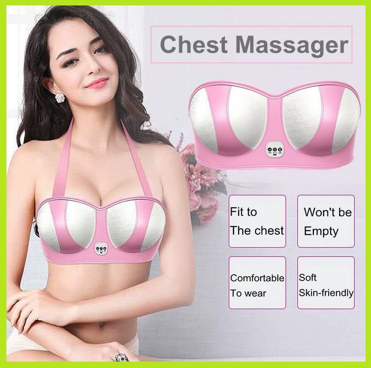 Electric Boobs Sexy Massage Vibrator Beautiful Breast Enlargement Massager Bras Saggy Breasts Lift Machine Body Cups