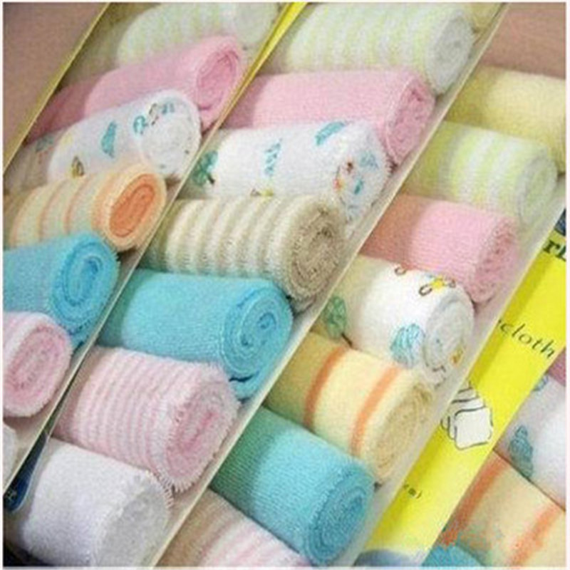 Baby Feeding Towel Baby Towel Wipe Handkerchief Mother and Baby Products 8pcs