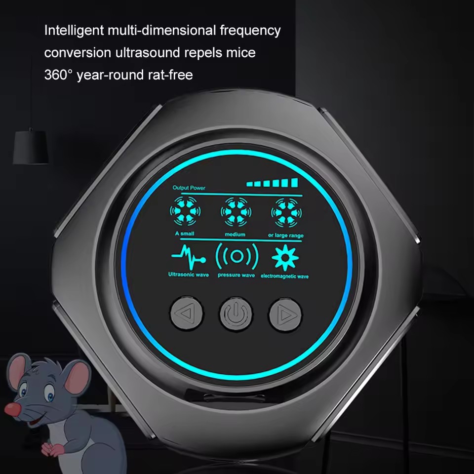 360-degree mouse repellentUltrasonic mouse repellent frequency conversion