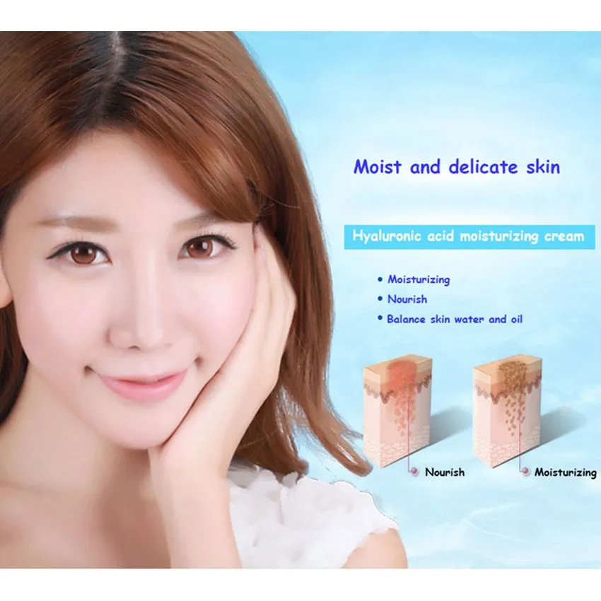 BIOAQUA Hyaluronic Acid Day Cream Whitening Moisturizing Anti Wrinkle Anti Aging Face Cream Face Care