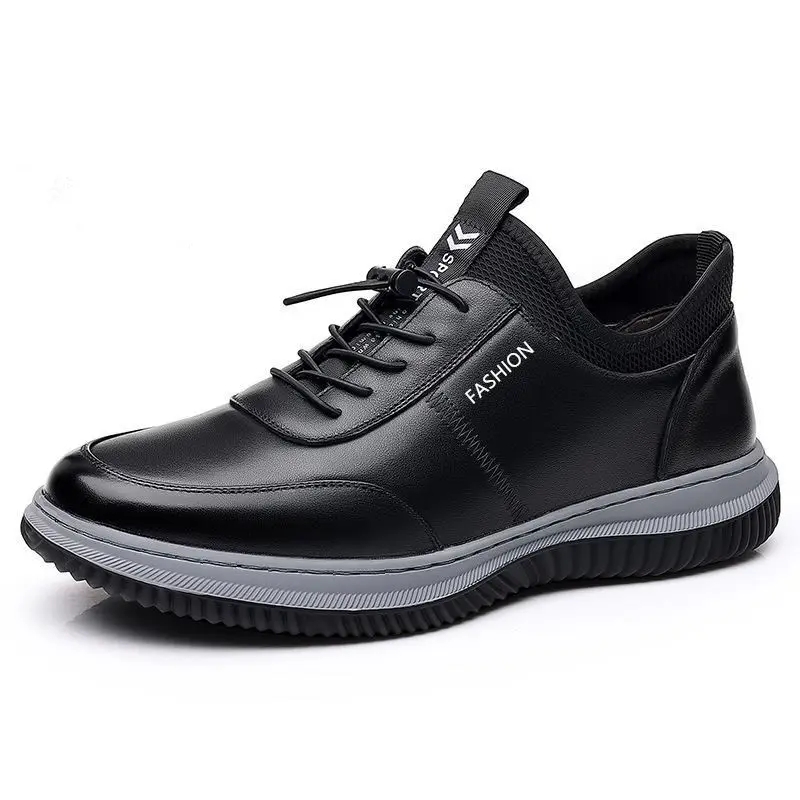 casual leather shoes men's outdoor hiking mountaineering boots luxury formal men's wedding shoes