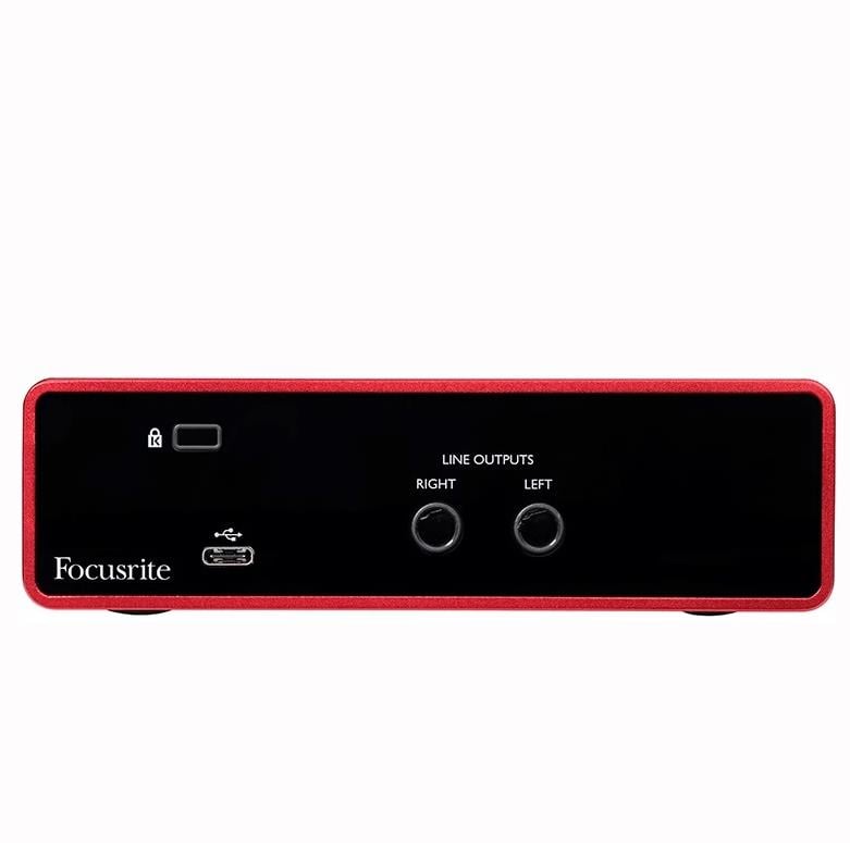Promotion Focusrite Scarlett Solo 3rd gen 2 input 2 output USB audio interface sound card professional for recording Microphone