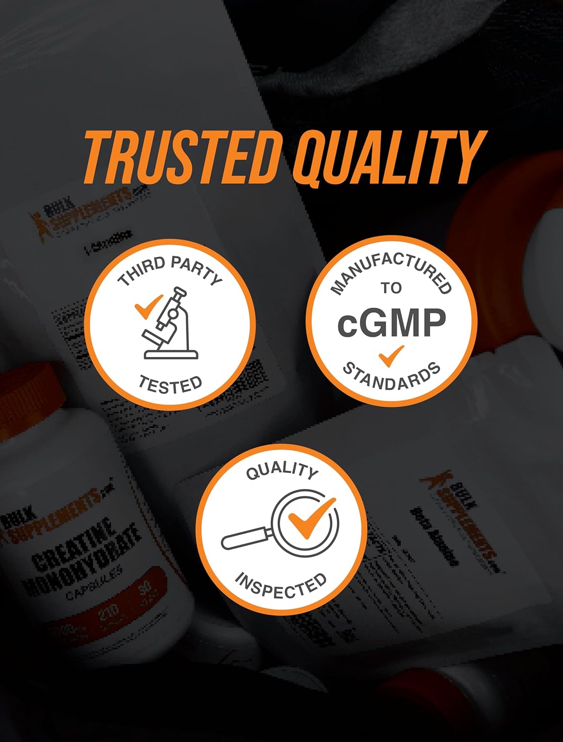 BulkSupplements.com Creatine Monohydrate Powder - Micronized Creatine Powder, Unflavored - Pure & Gluten Free, 5g (5000mg) per Servings, 1kg (2.2 lbs)