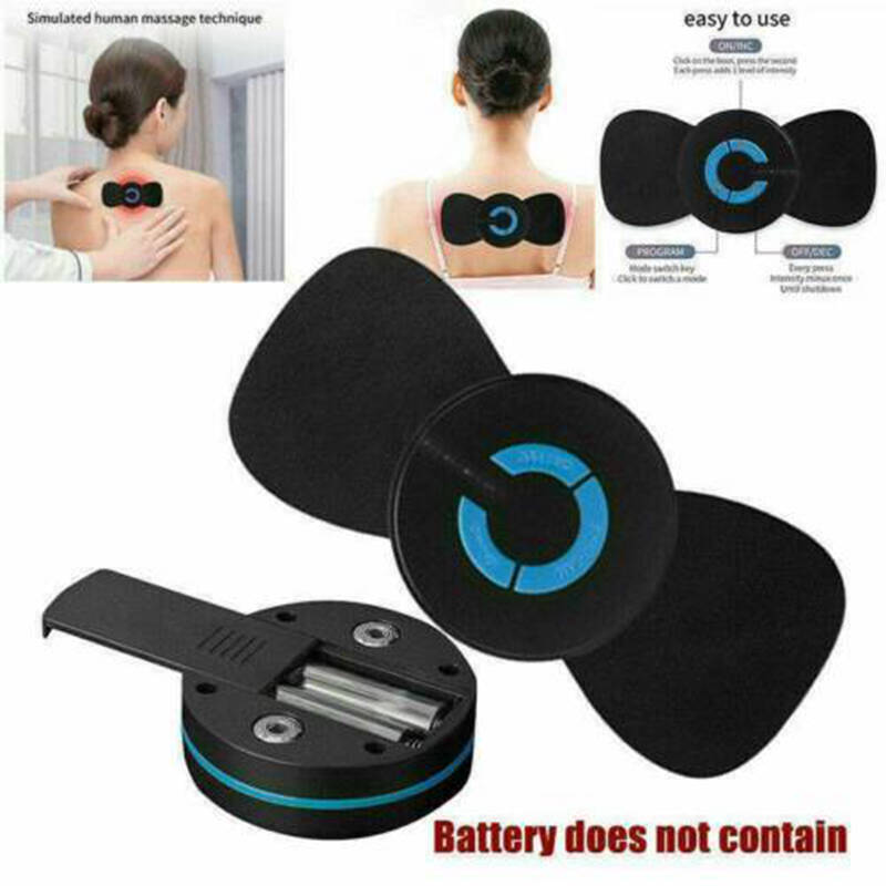 Electric Shoulder Neck Massage Pad Cervical Vertebra Waist Arm Leg Massager UK