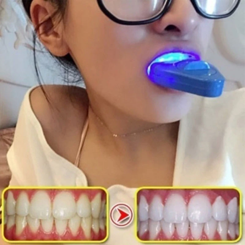 LED Teeth Whitening Light Whitening Blue Light UV Light Bleaching Laser Teeth Bleaching Whiten Lamp Personal Dentals Treatments