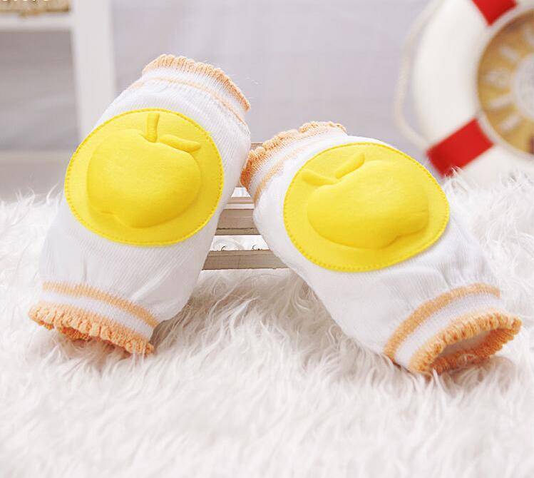 1Pair Baby Kneepad Elastic Cotton Breathable Sponge Children Knee Pads Learn To Walk Best Protection Crawling Leggings Pad