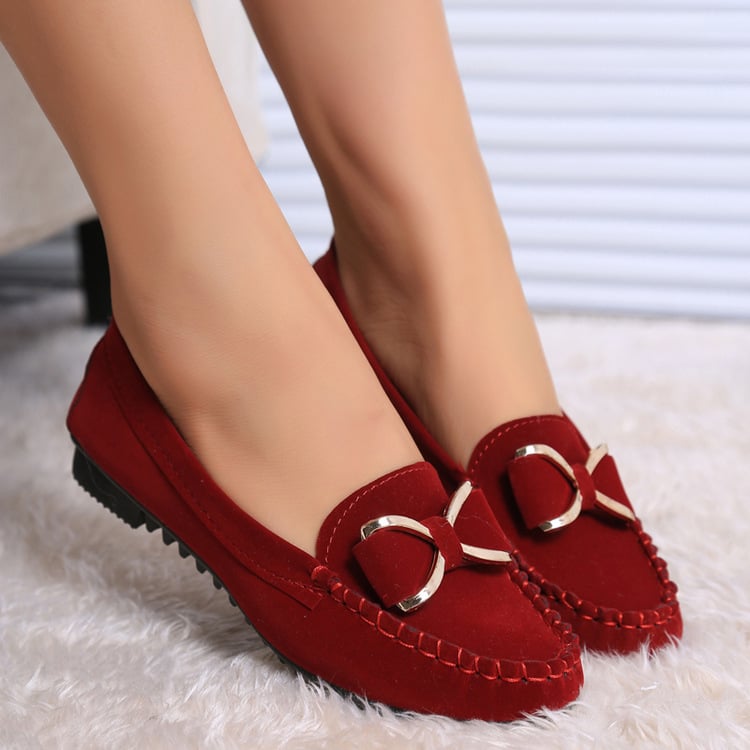 New Fashion Women's Flats Round Toe Shoes New Women Autumn Ladies Ballet Flat Casual Single Shoes