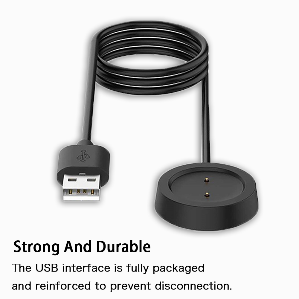 Portable Smart Watch USB Magnetic Charger Cradle Fast Charging Power Cable For Huami Amazfit T-Rex A1918 / GTS / GTR 42MM 47MM B