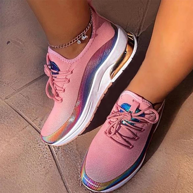 Flat shoes women fashion sneakers women's shoes ladies casual breathable women's vulcanized shoes