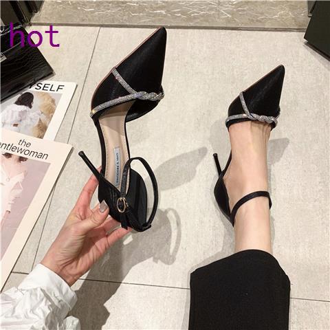 Women Gladiator Sandals shoes Sexy White String Bead high heels Sandals Summer Party Dress shoes Buckles pumps size 42