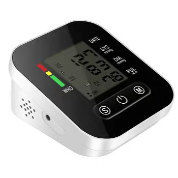 Blood Pressure Monitor Digital electronic sphygmomanomet Automatic BP Machine Heart Rate Pulse Monitor long Cuff