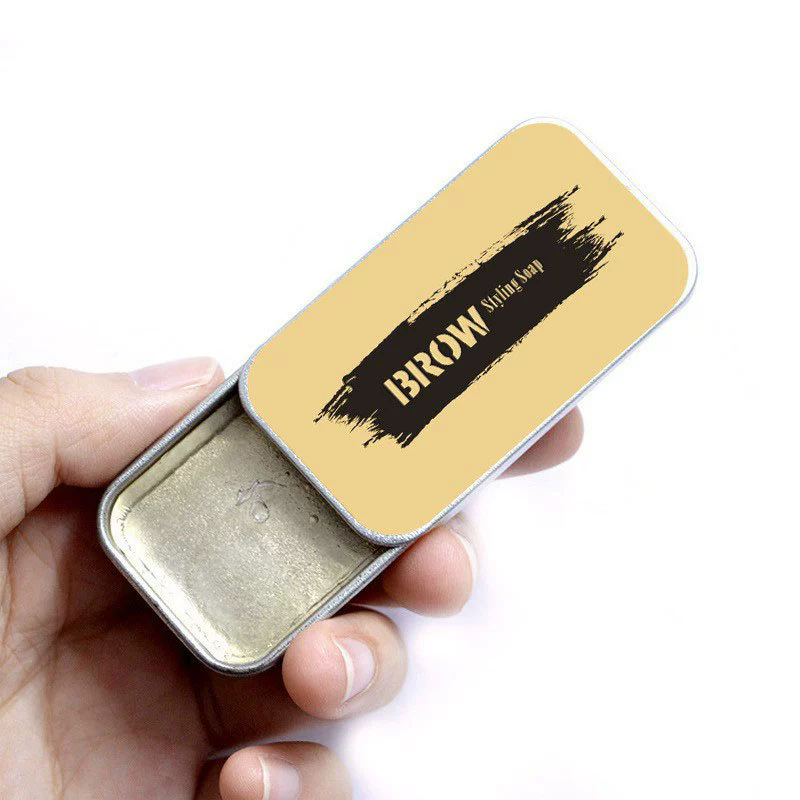 1PC Eyebrow Styling Cream Waterproof Quick-drying Makeup Eyebrow Sculpt Soap Natural Wild Brow Pomade Setting Gel Wax Cosmetics