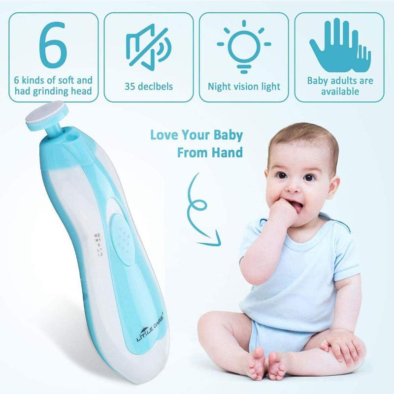 Electric Baby Nail Trimmer Kids Scissors Infant Nail Care Safe Nail Clipper Cutter For Newbron Nail Trimmer Manicure