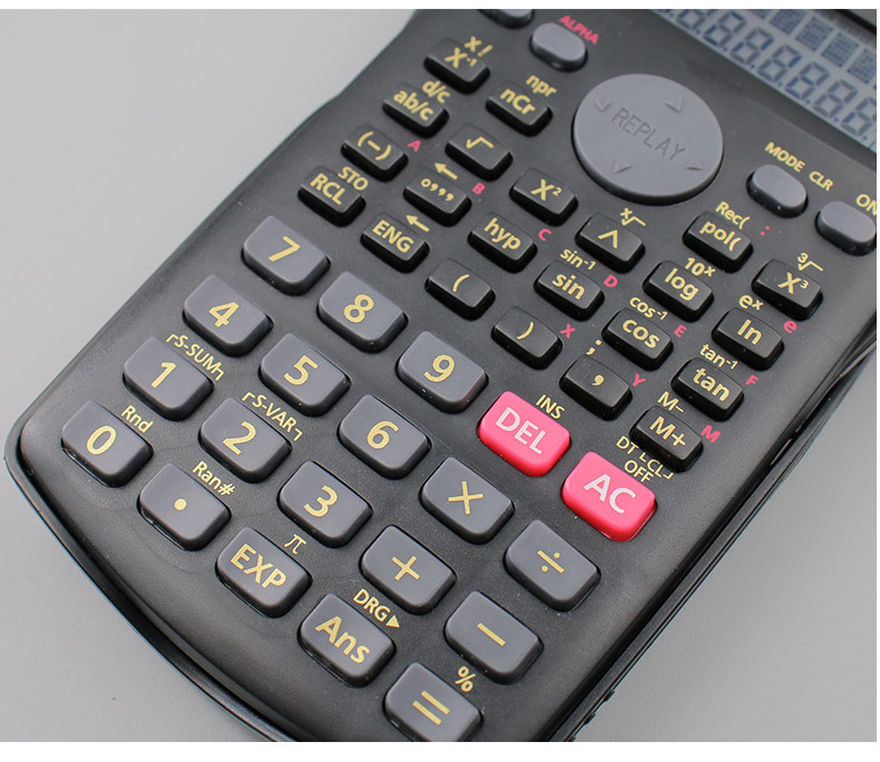 Multi-function 2 Line Display Scientific Calculator