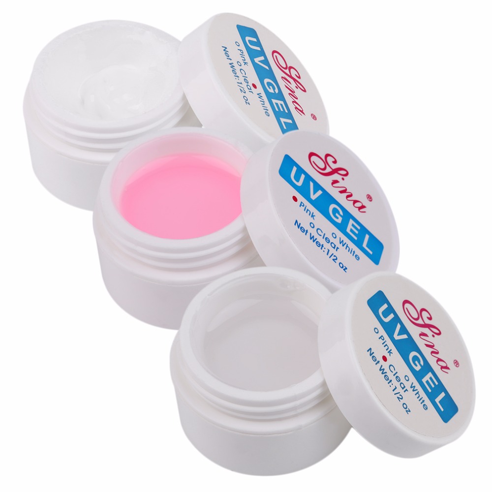 Practical UV Phototherapy Nail Supplies Nail Glue For Decorating Crystal Nail Extension Glue Essential UV Gel Hot