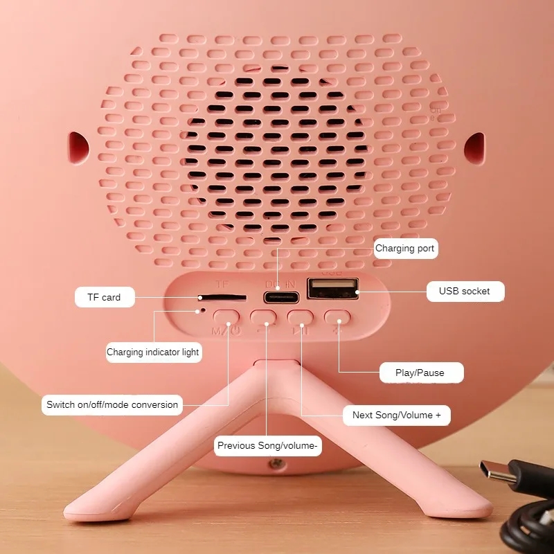 Little Prince Guard Wireless Bluetooth Speaker Stereo Surround Sound Birthday Gift Subwoofer Creative Cartoon Home Furnishings