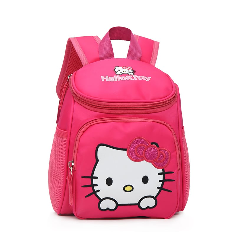 Disney Children's Bag Cute Baby Kindergarten Bag 1-3 Years Old Boys and girls car mickey mouse Minnie Spider-Man Backpack