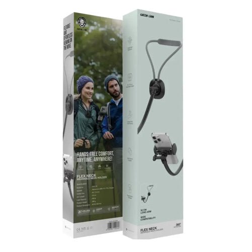 GREEN LION FLEX NECK WEARABLE NECK HOLDER BLACK