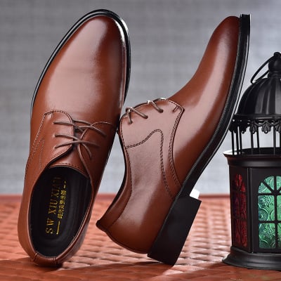 Men's leather shoes new products, business dress shoes, men's super code 46 men's shoes 47 casual shoes 48