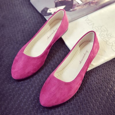 35-42 New women's shoes summer set foot lazy shoes flat casual shoes pointed work shoes