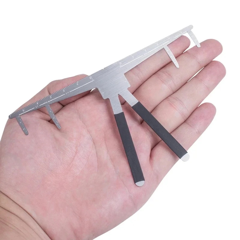 1pcs New Microblading Eyebrow Tattoo Stencil Ruler Balance Shaper Template Definition Permanent Makeup Eyebrow 3D Tattoo Tool